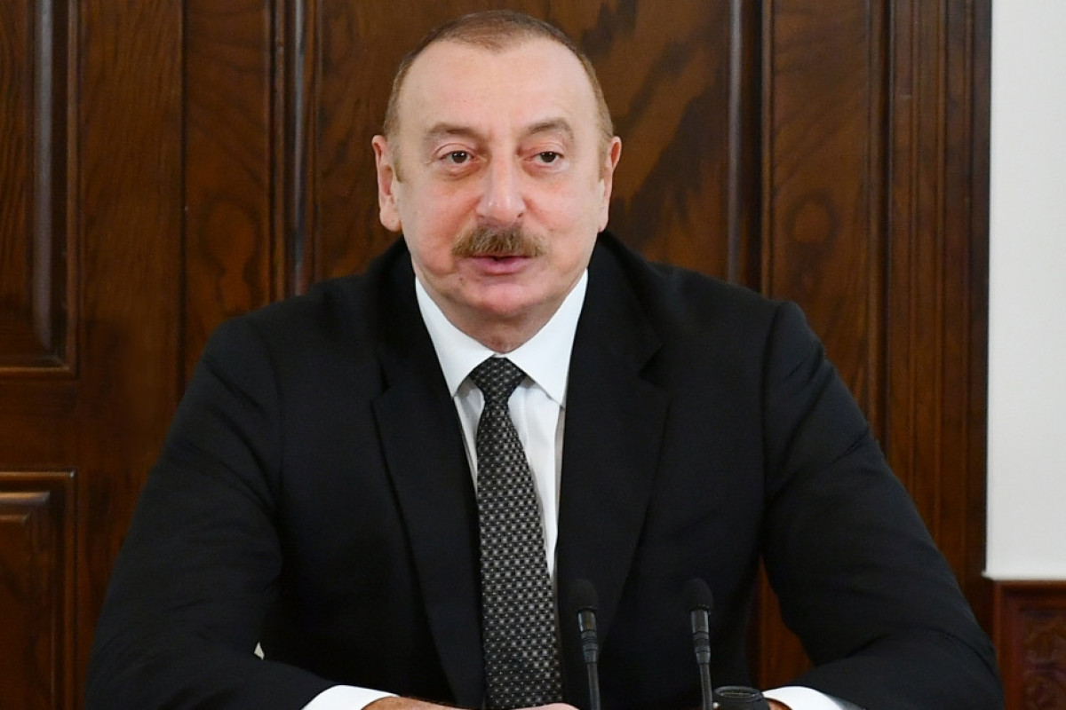 Президент Азербайджана Ильхам Алиев