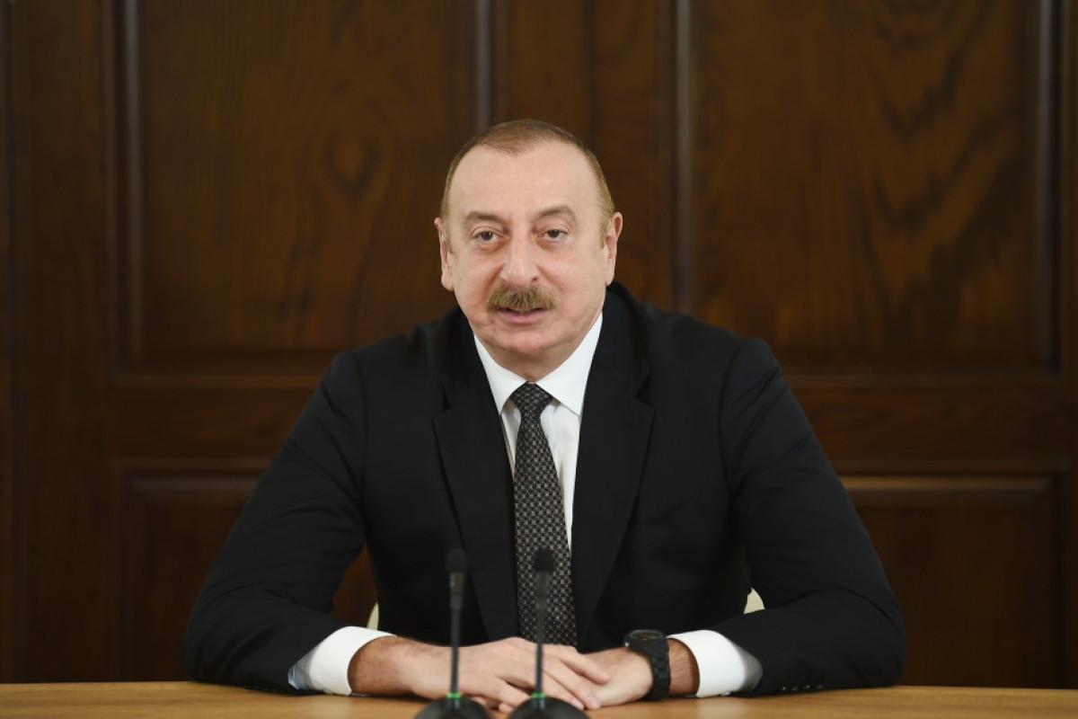 Президент Азербайджана Ильхам Алиев