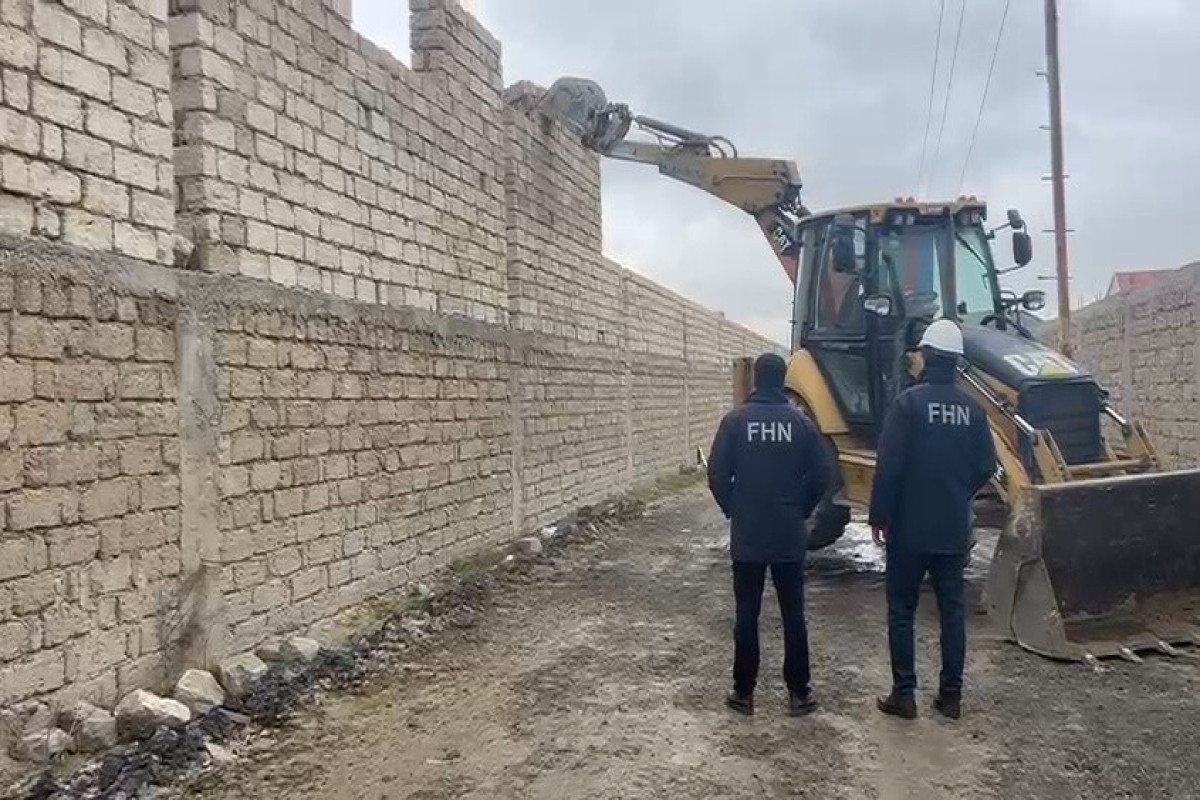 МЧС: В Абшеронском районе предотвращено незаконное строительство - ВИДЕО 