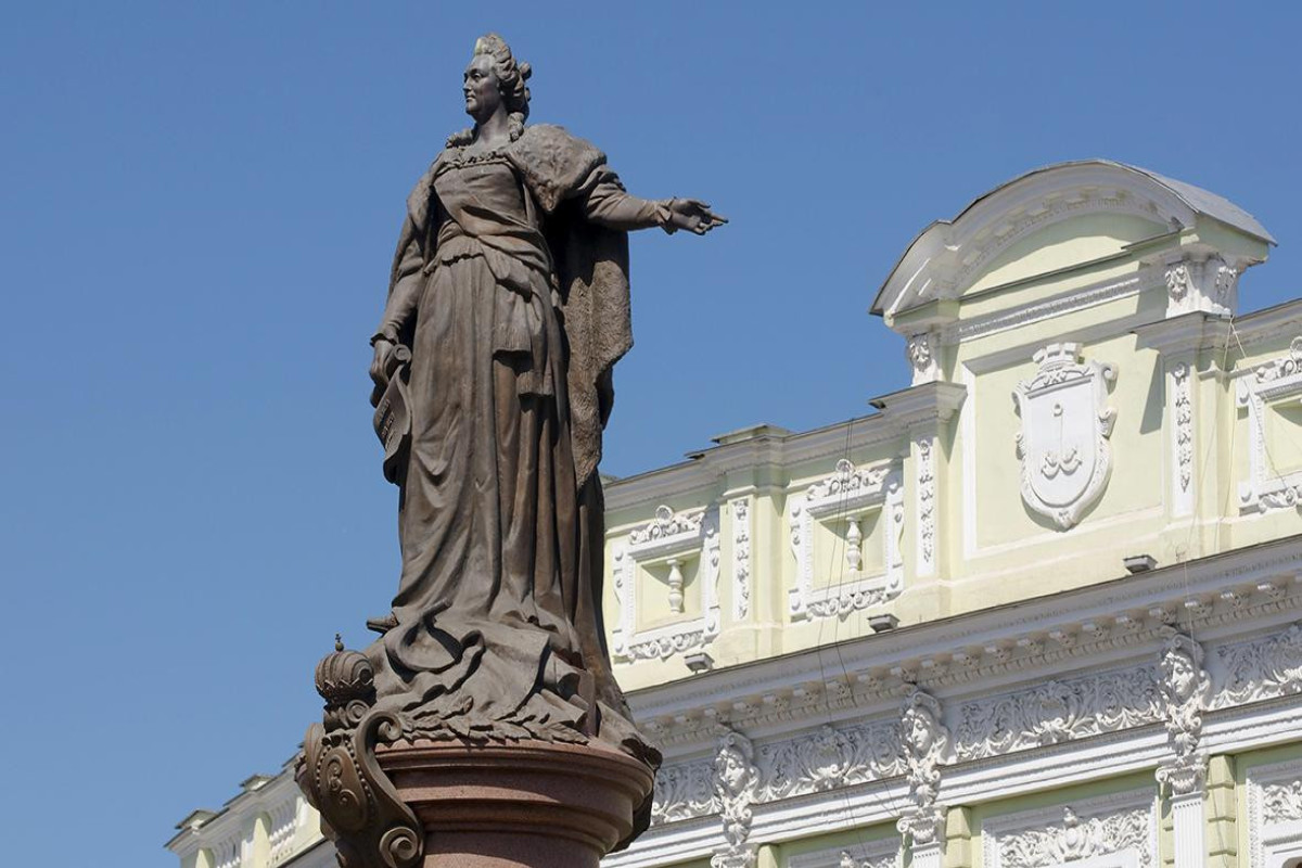 Памятник Екатерине II в Одессе