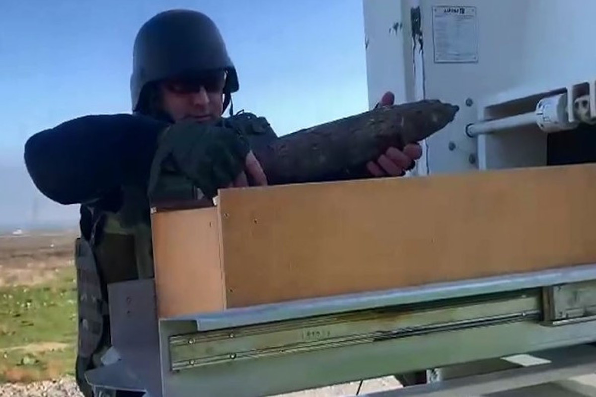 В Сиязани обнаружен артиллерийский снаряд-ВИДЕО 