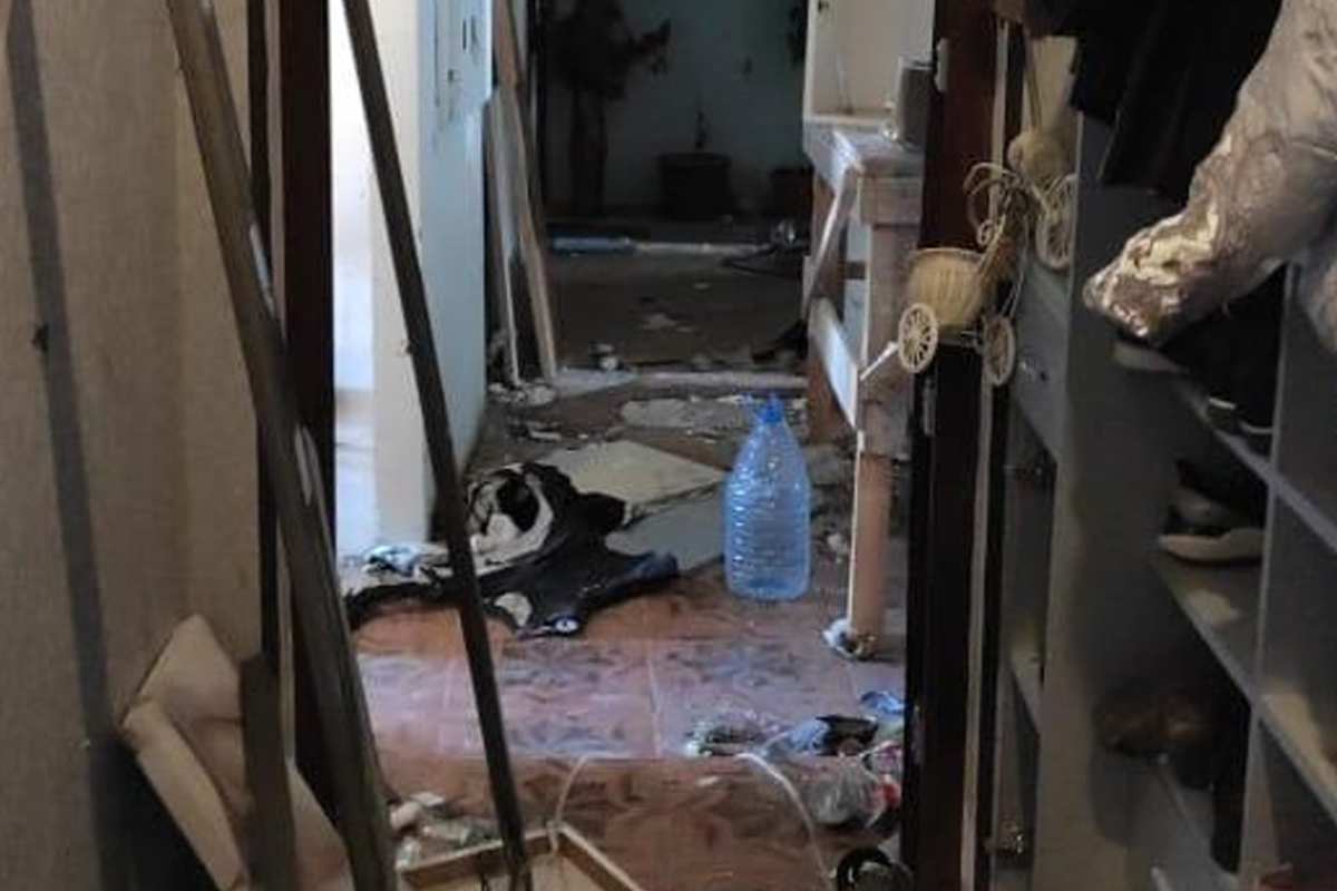 В жилом доме в Баку произошел взрыв, есть пострадавший-ВИДЕО 