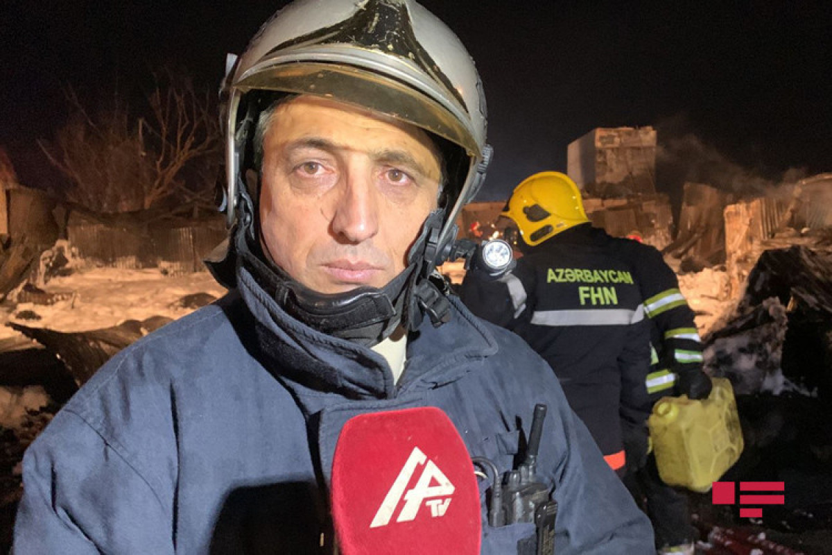заместитель начальника Государственной противопожарной службы МЧС Акбер Новрузов