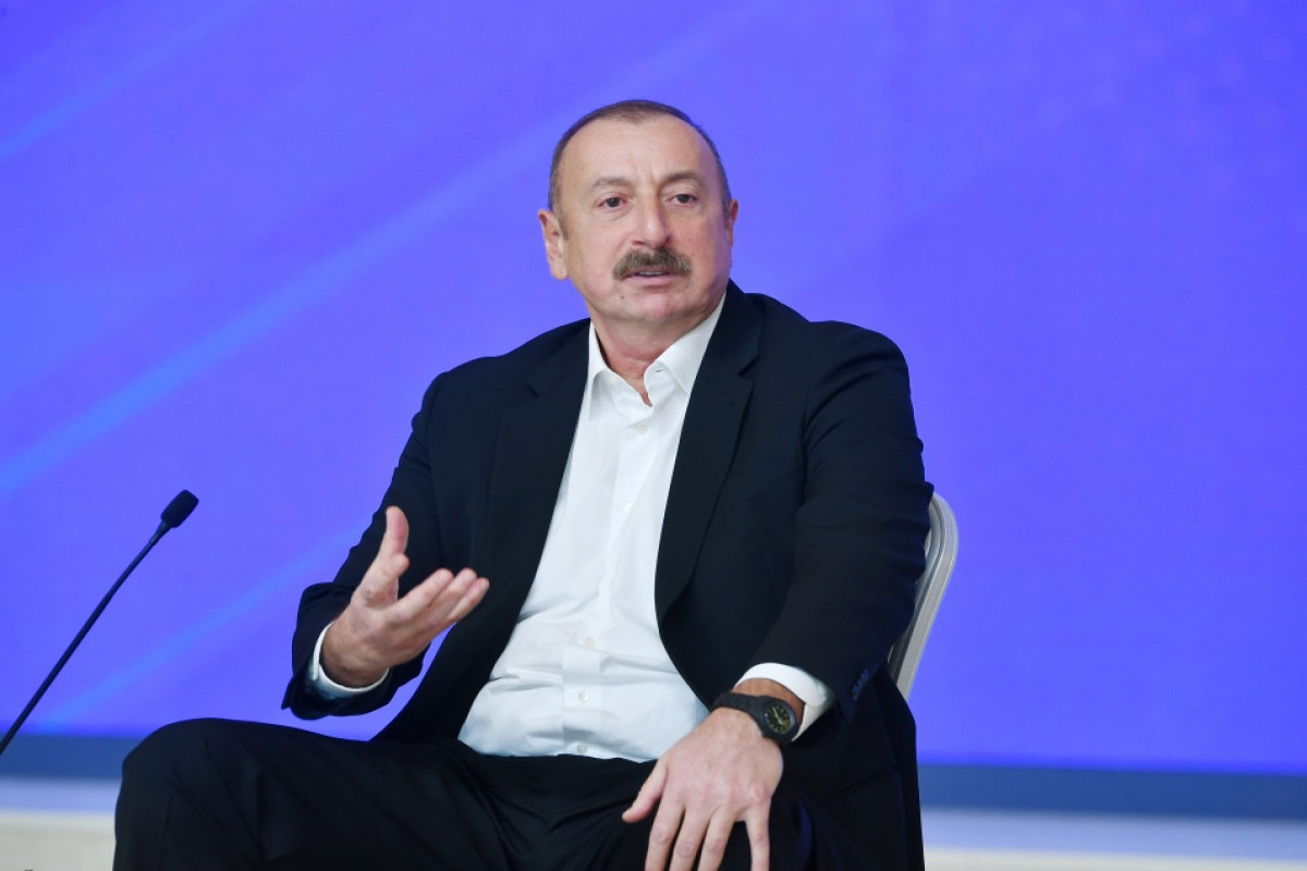 Президент Ильхам Алиев
