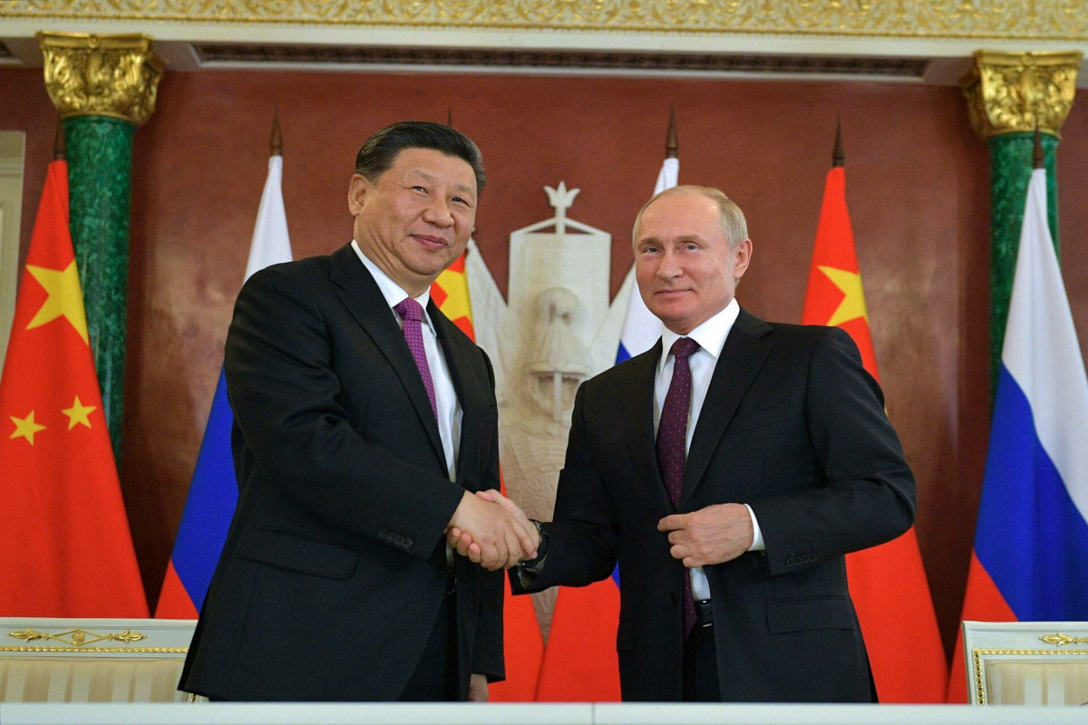 Си Цзиньпин и Владимир Путин