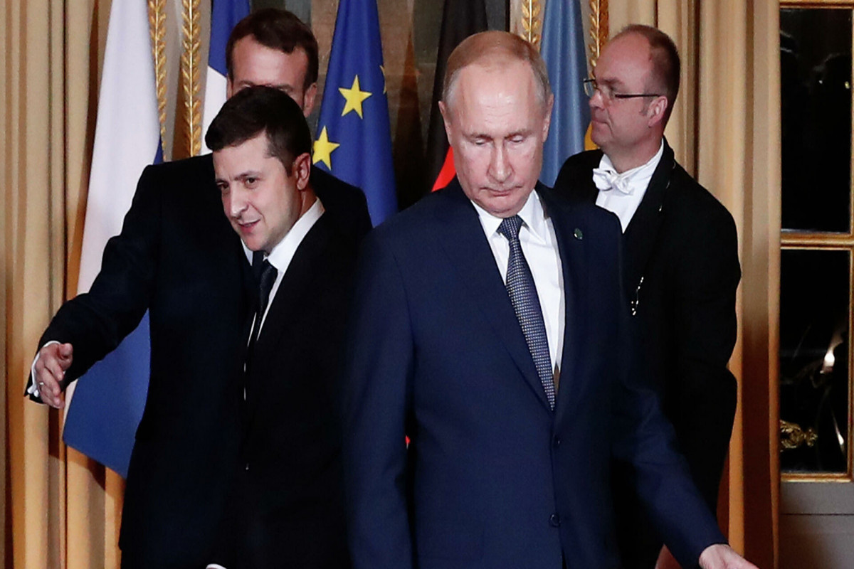 Владимир Зеленский, Владимир Путин