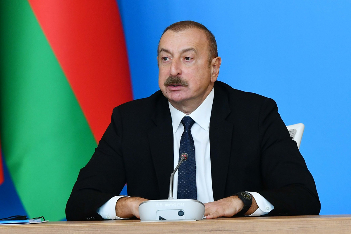 Президент Азербайджана Ильхам Алиев