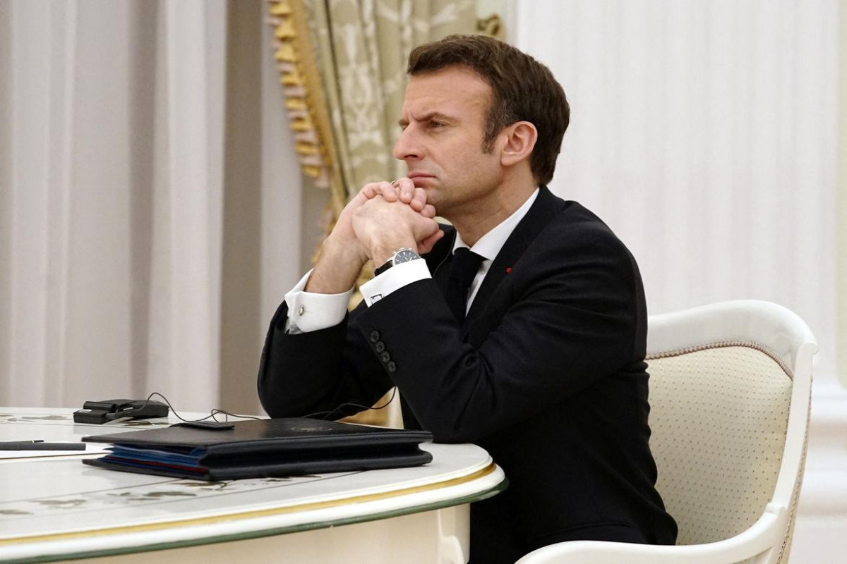 Президент Франции Эммануэль Макрон