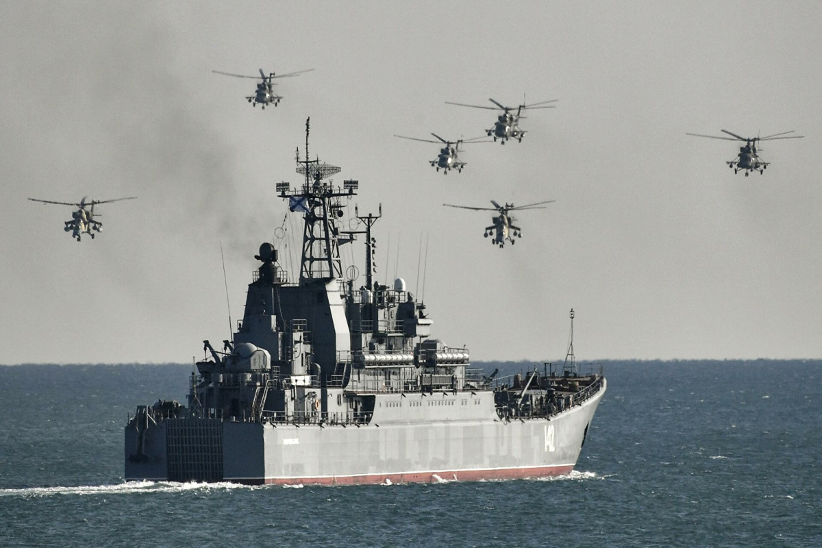 Более 30 кораблей Черноморского флота вышли на воду для масштабных учений