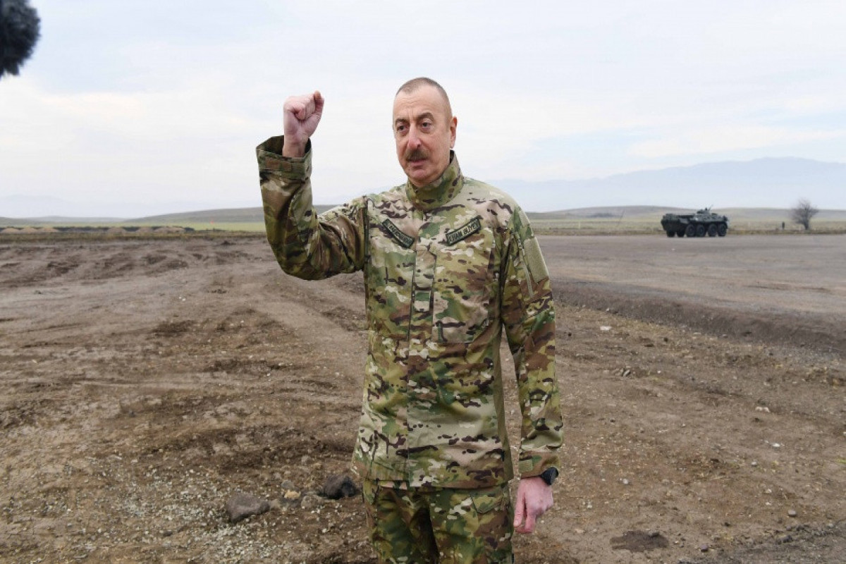 Президент Ильхам Алиев