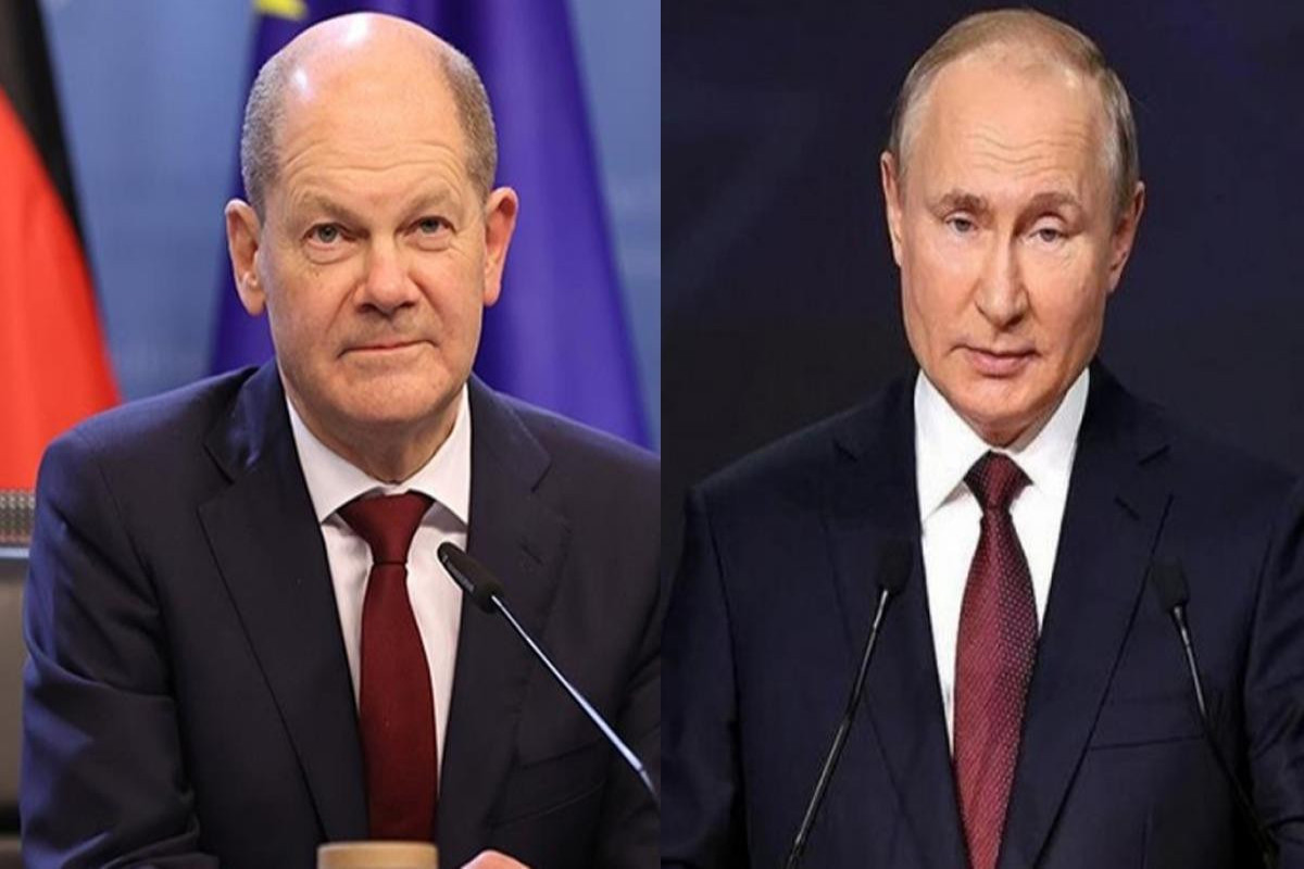 Олаф Шольц, Владимир Путин