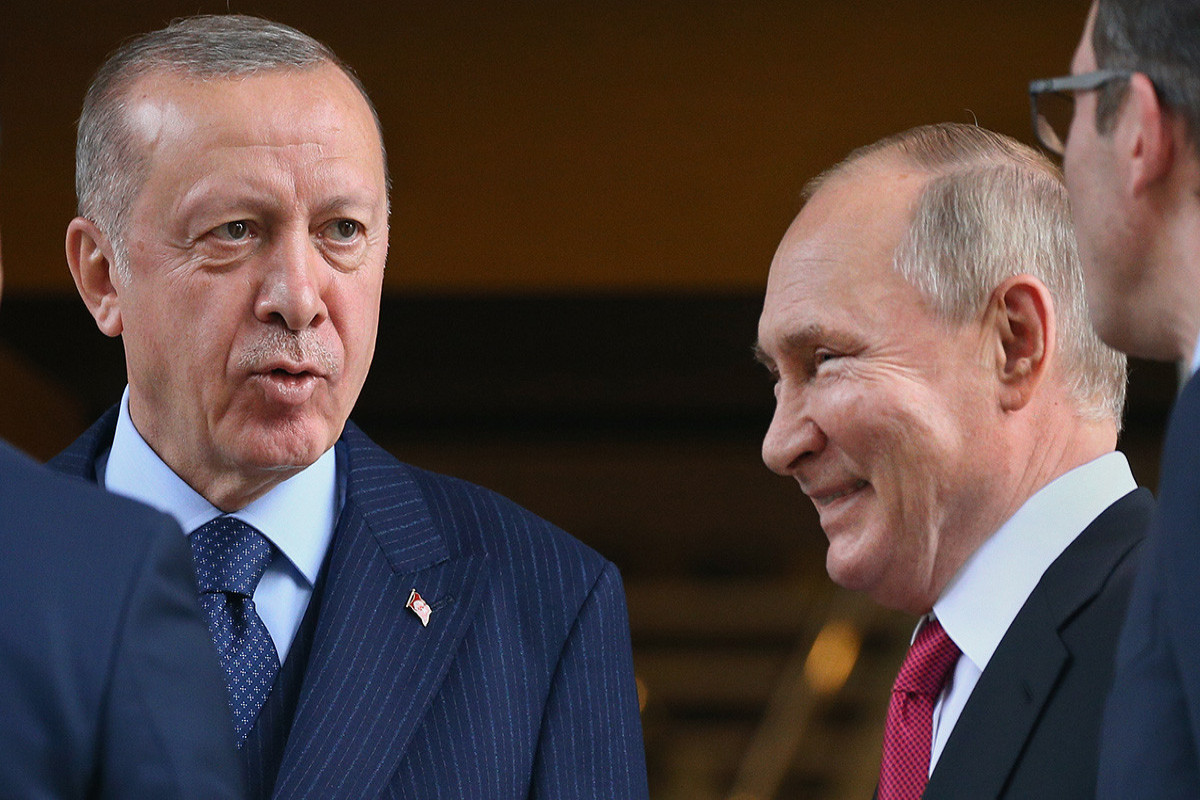 Эрдоган, Путин
