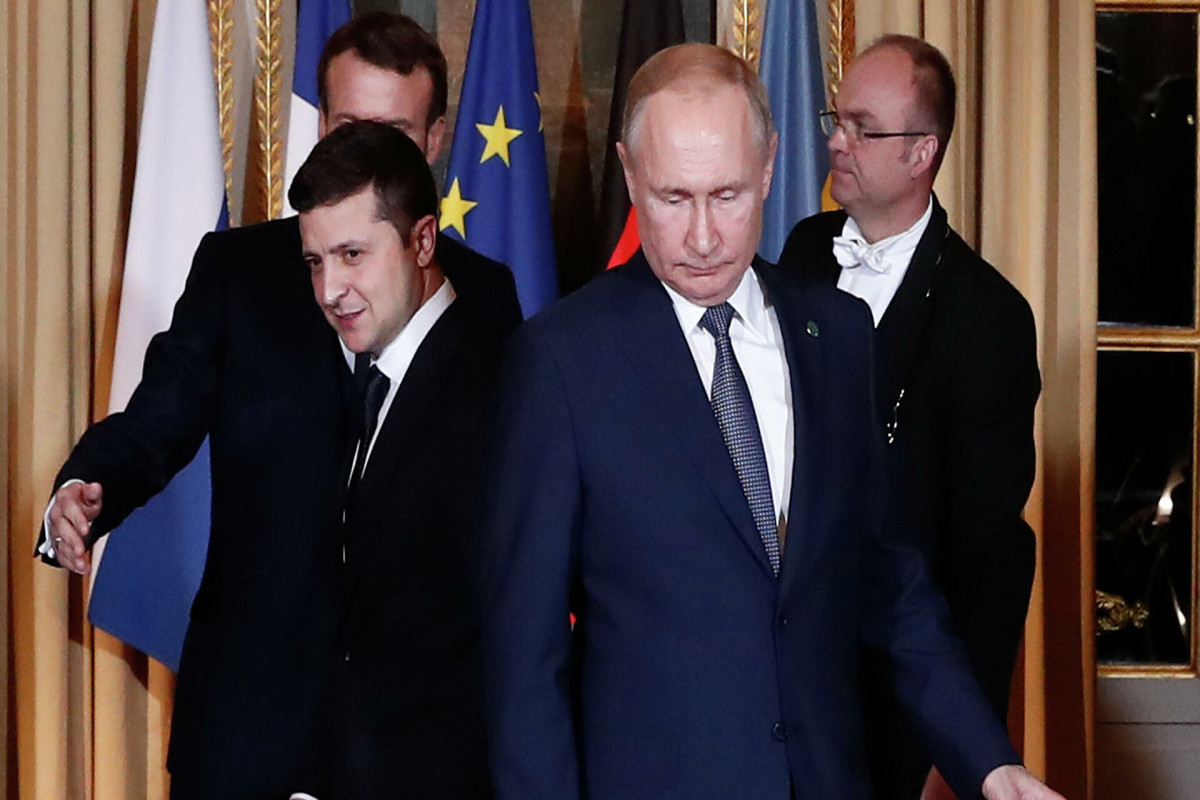 Зеленский, Путин