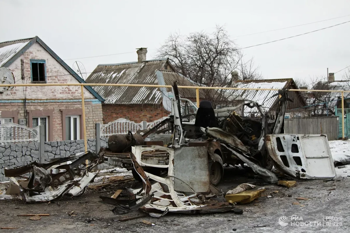 В "ЛНР" заявили об обстреле Докучаевска