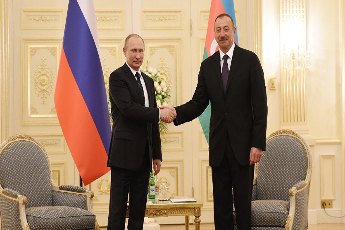 Владимир Путин, Ильхам Алиев