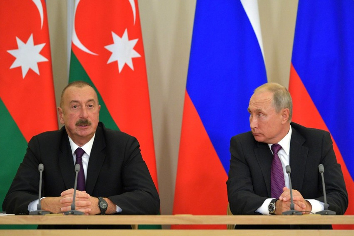 Ильхам Алиев, Владимир Путин