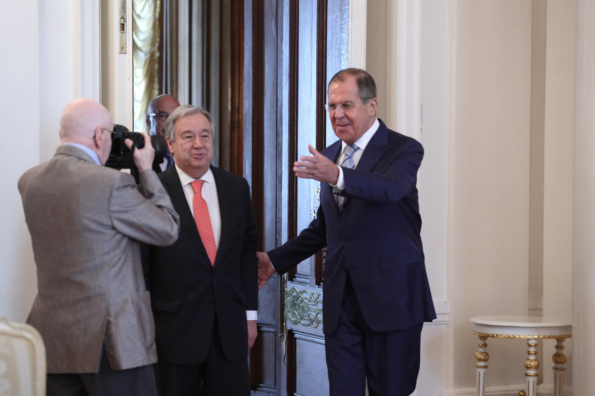 Гутерриш, Лавров
