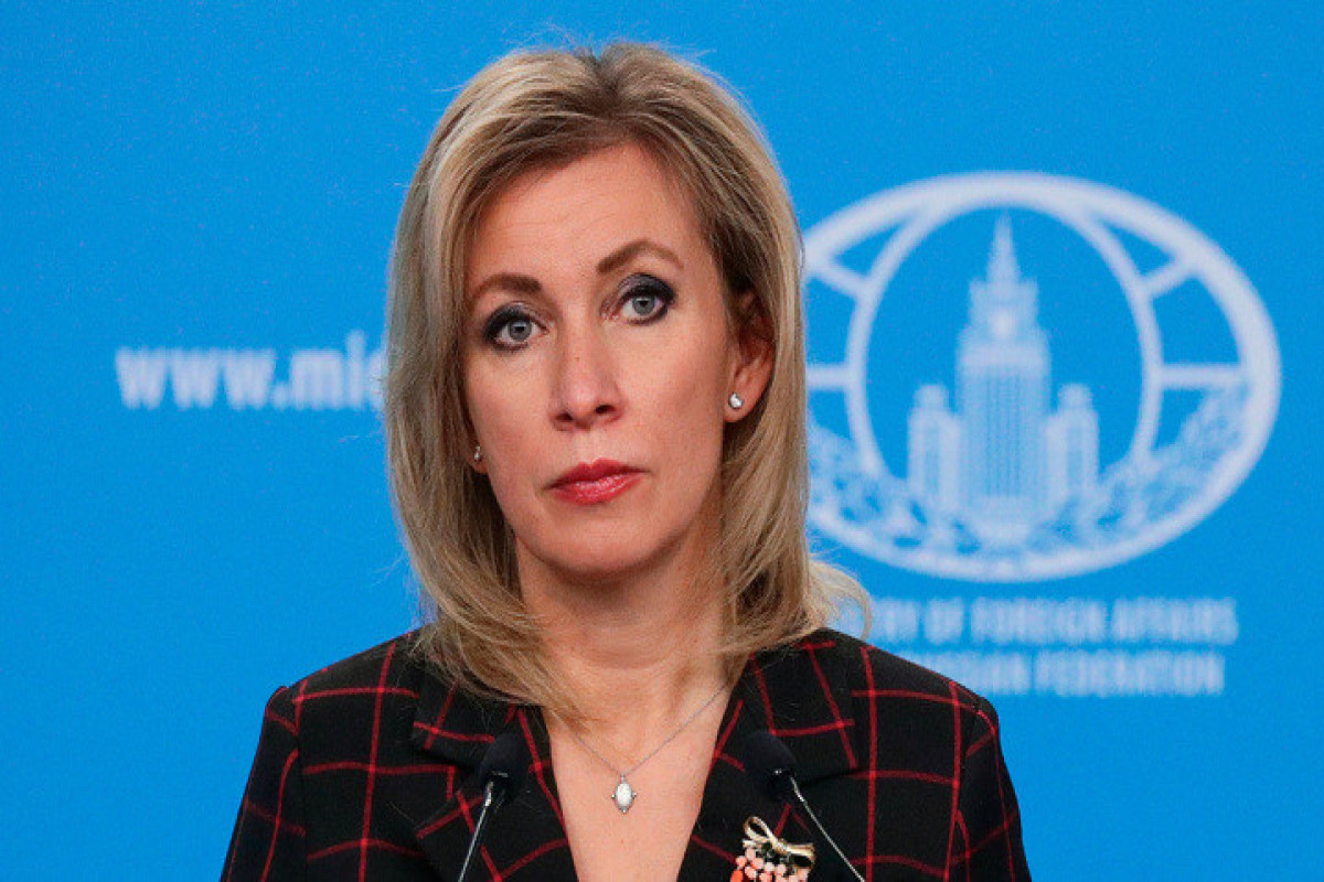 официальный представитель МИД РФ Мария Захарова