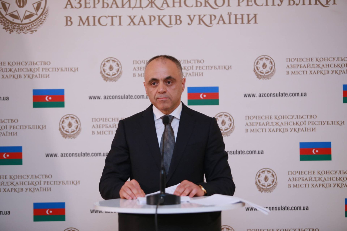 Почетный консул Азербайджана в Харькове Афган Салманов