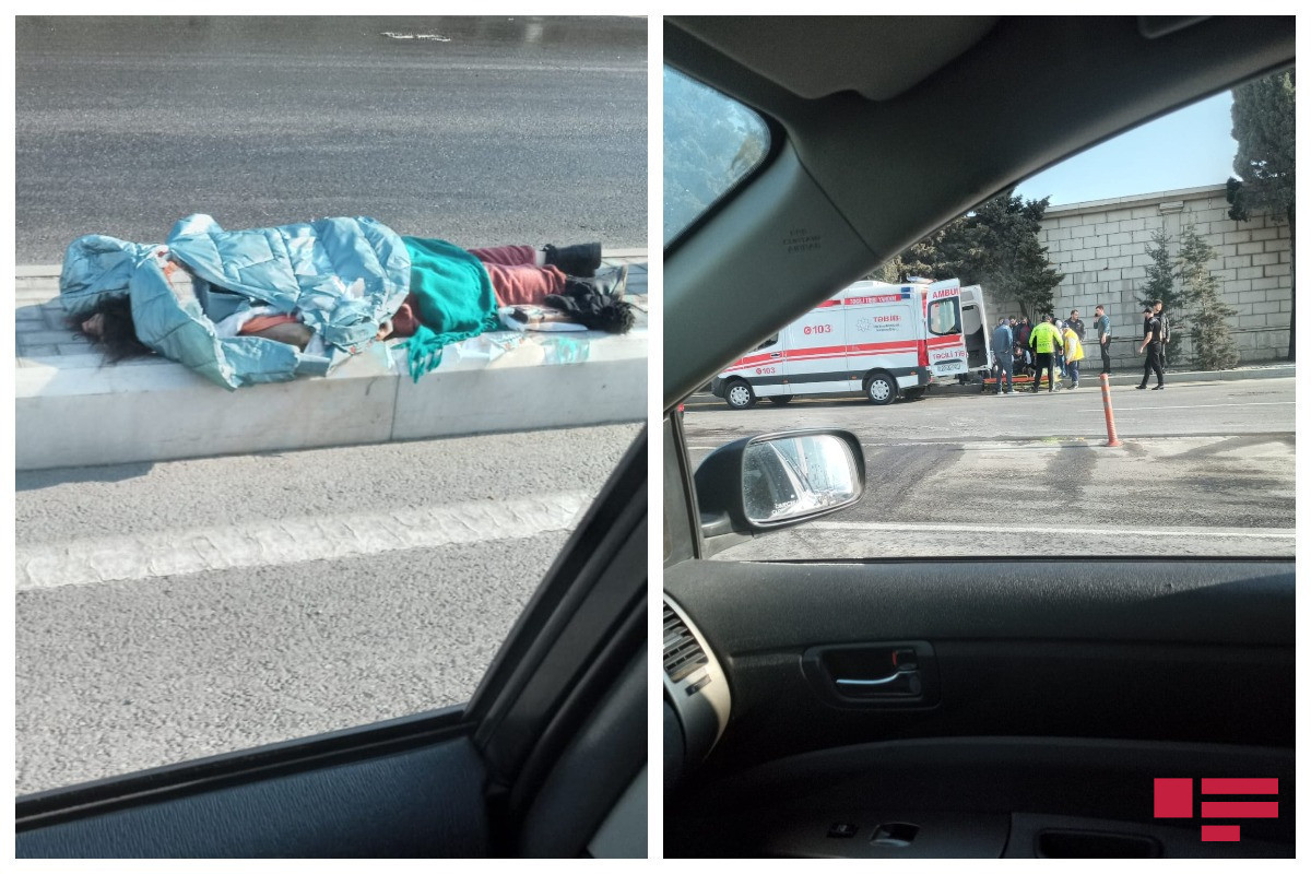 В Баку на проспекте Гейдара Алиева произошло ДТП, есть погибший