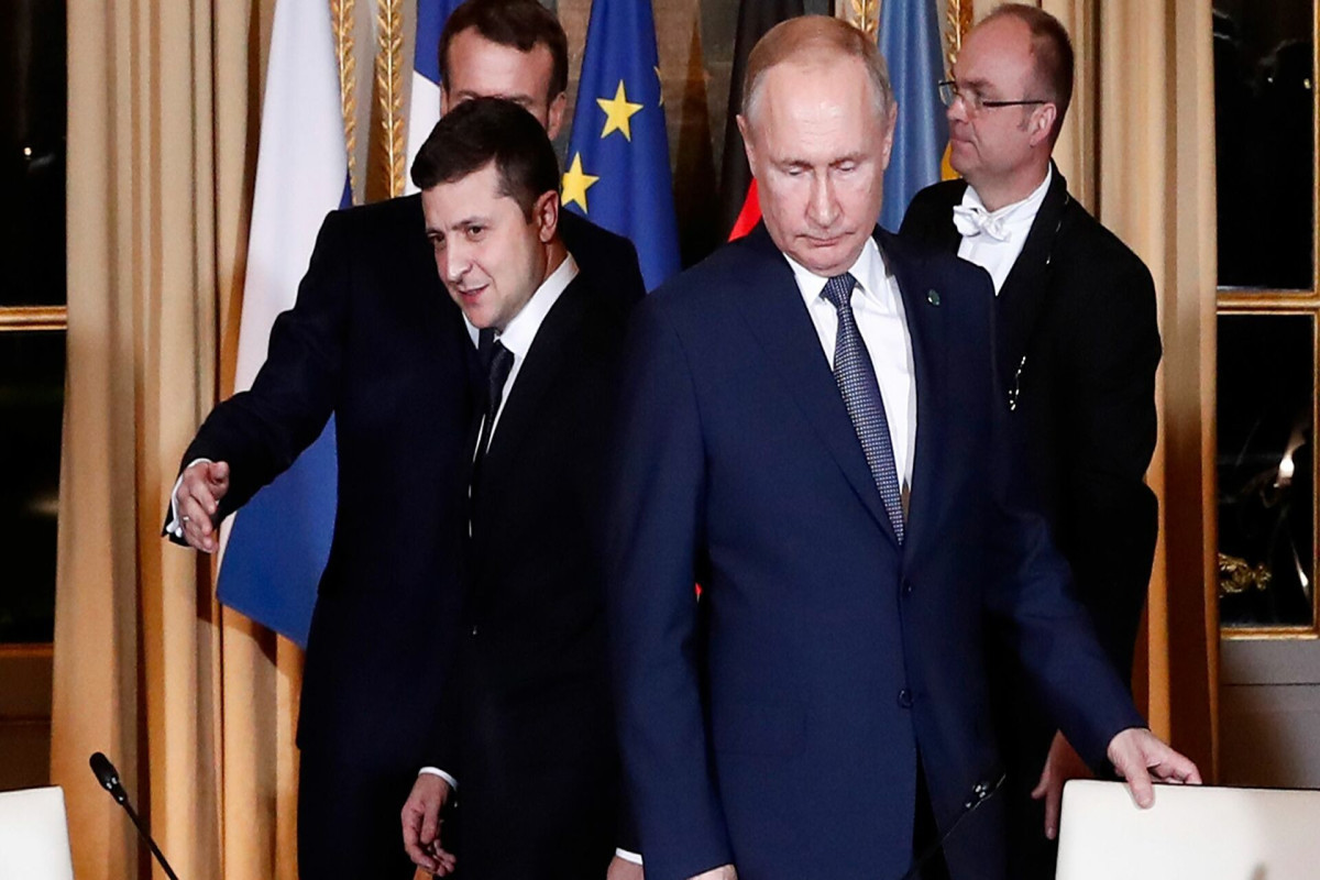 Зеленский, Путин