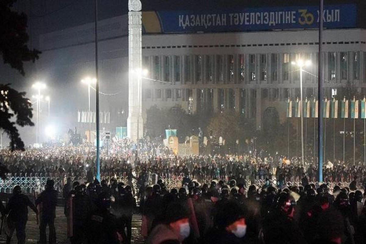 Беспорядки в Казахстане