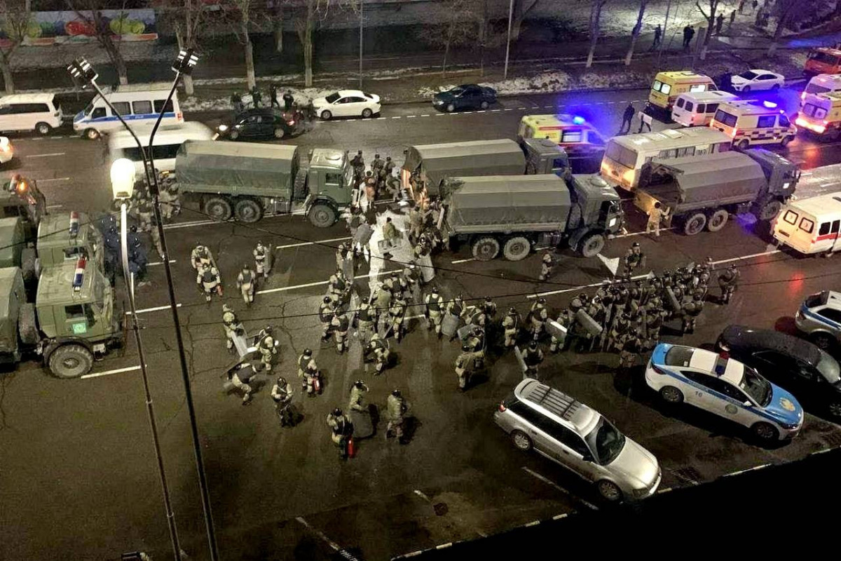 Казахстан, беспорядки