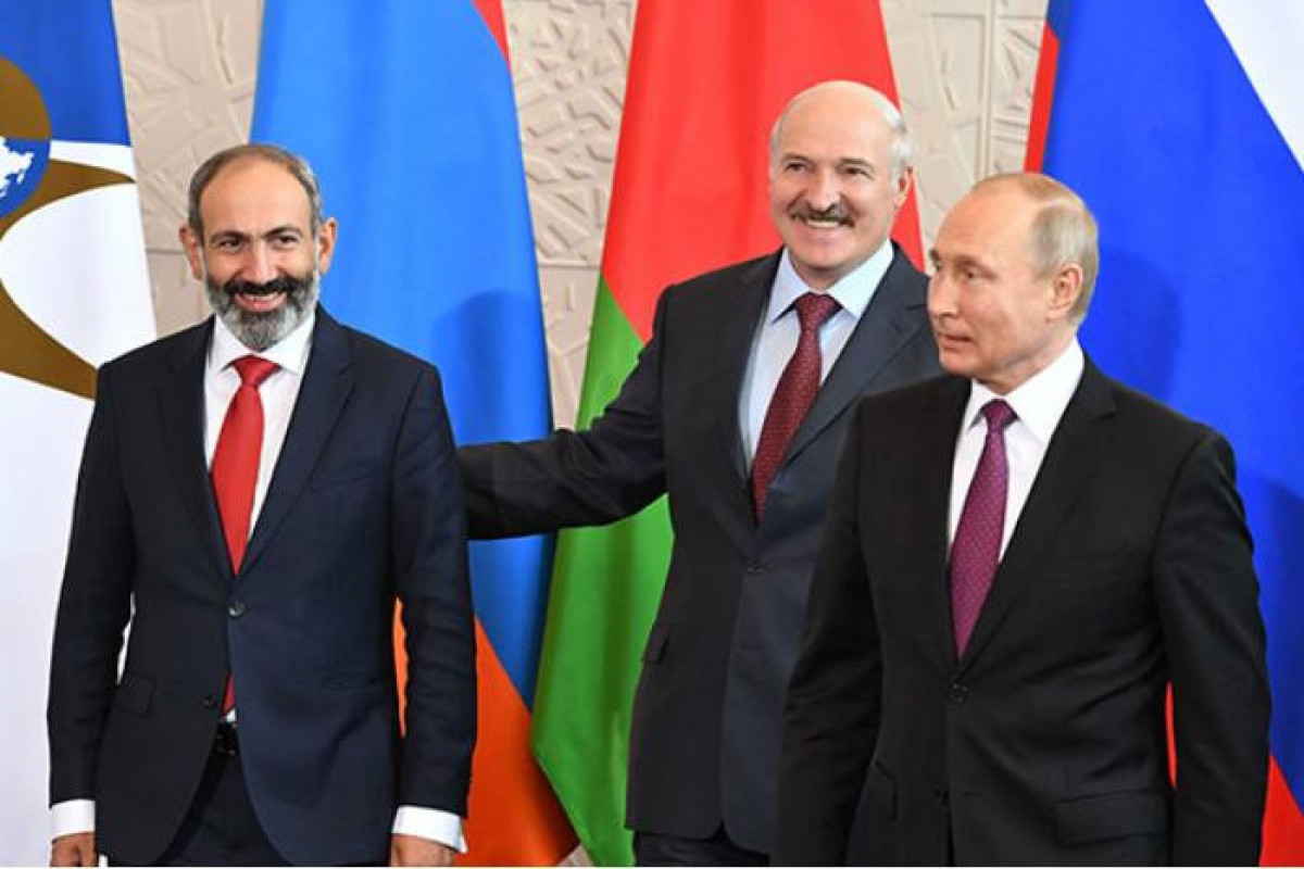 Никол Пашинян, Александр Лукашенко, Владимир Путин