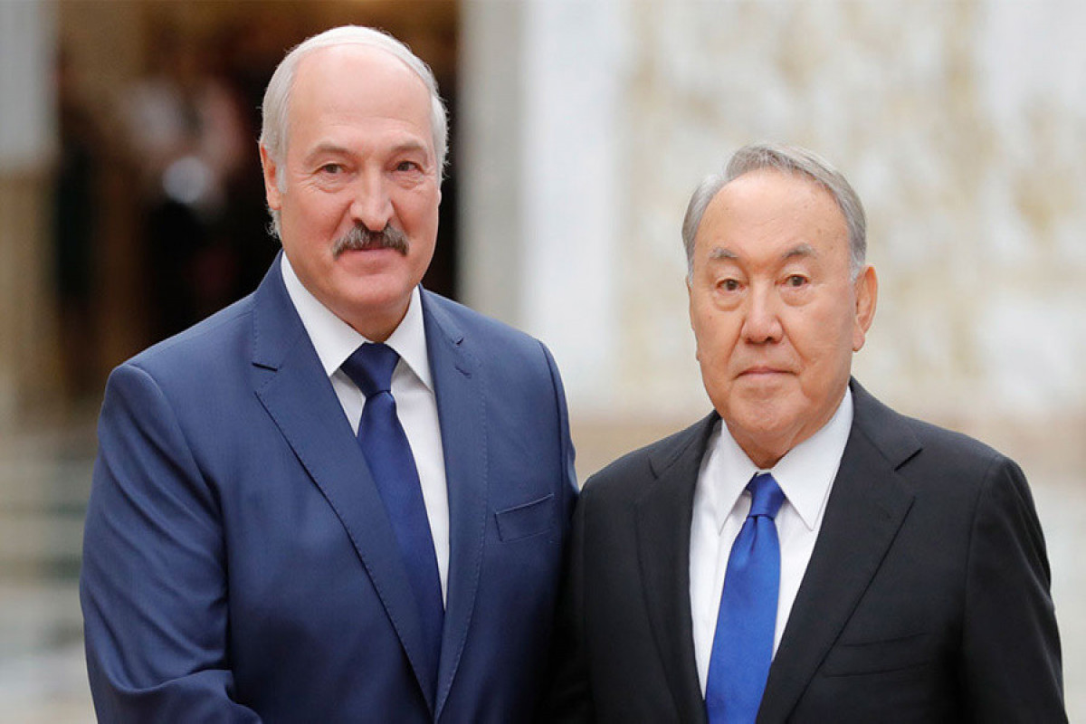 Александр Лукашенко и Нурсултан Назарбаев