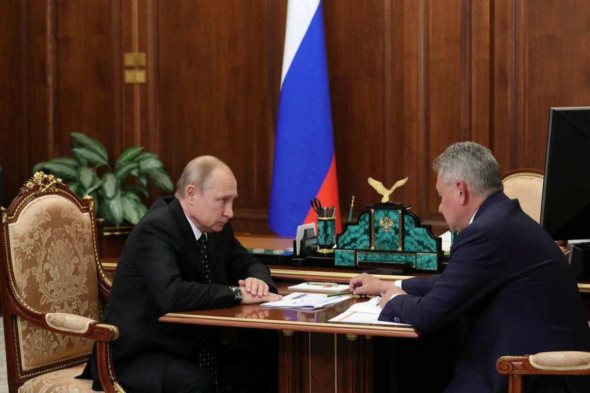 Владимир Путин, Сергей Шойгу