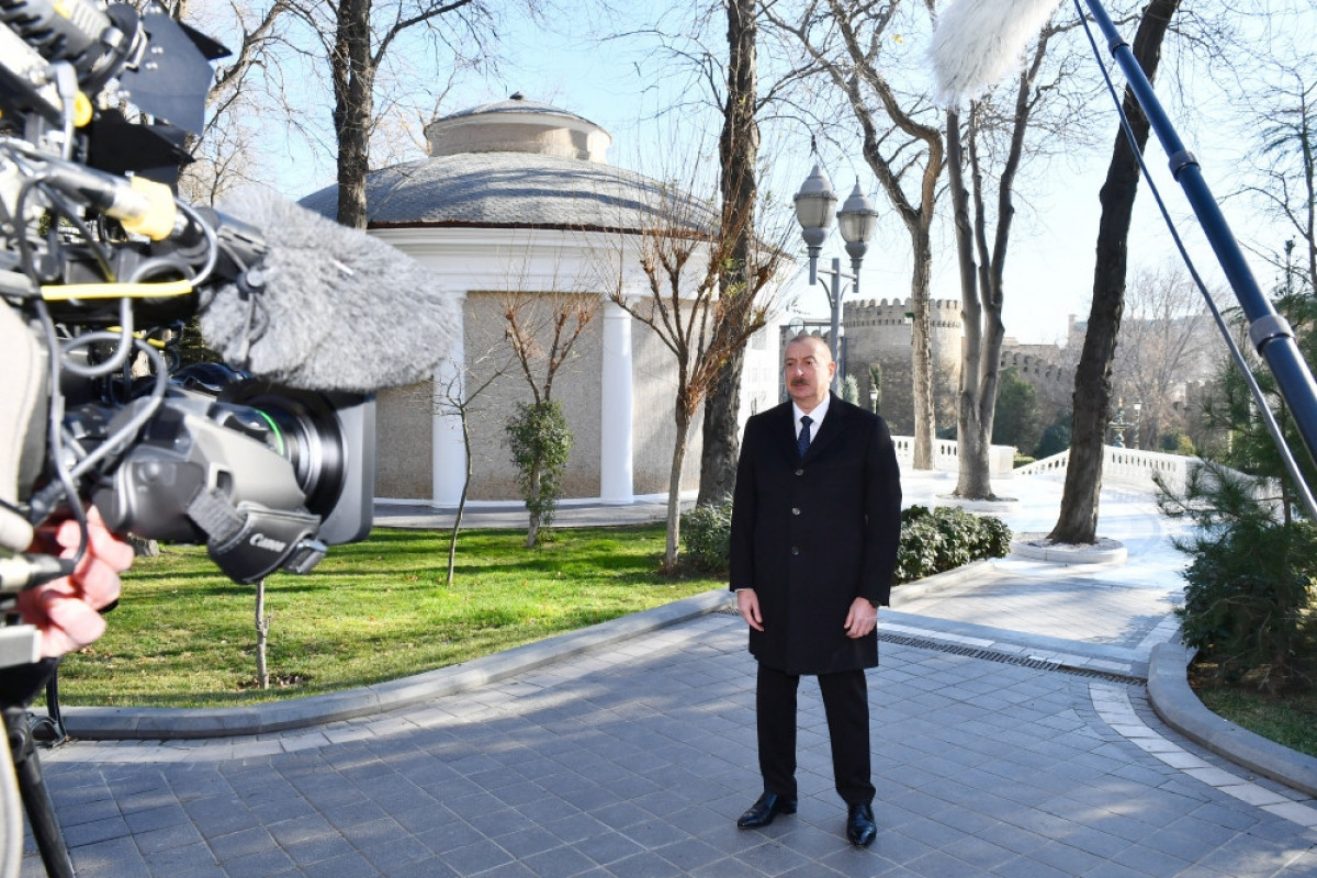 Президент Азербайджана Ильхам Алиев