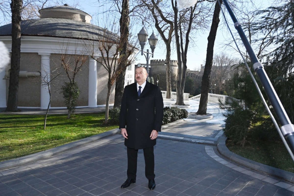 Президент Азербайджана Ильхам Алиев