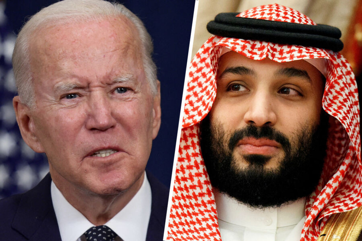президент США Джо Байден и наследный принц Мухаммед бен Сальман