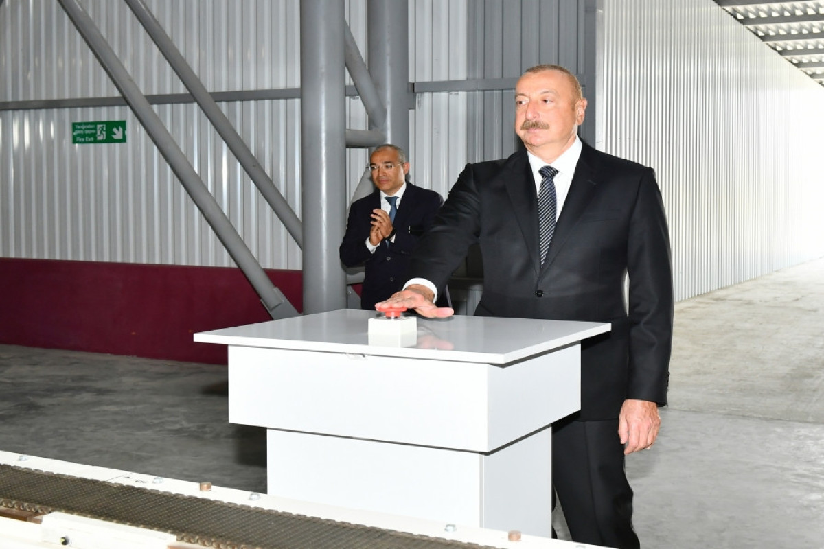Президент Ильхам Алиев