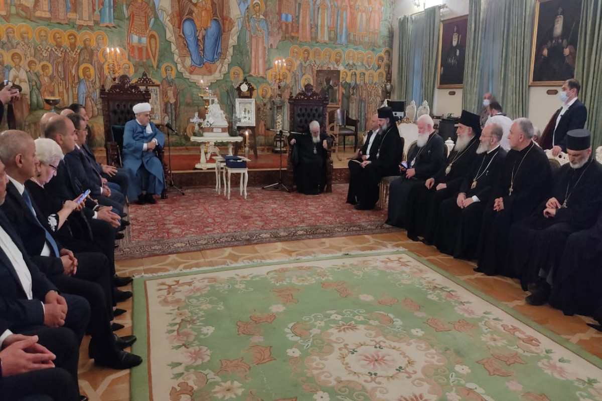 Аллахшукюр Пашазаде пригласил Илию II совершить молебен на освобожденных территориях-ФОТО 