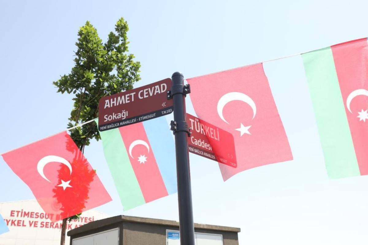 В Анкаре одна из улиц названа в честь Ахмеда Джавада