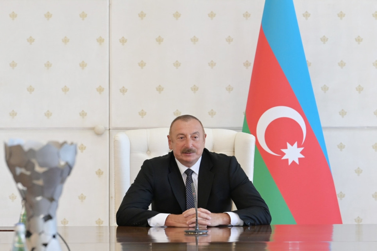 Президент Ильхам Алиев