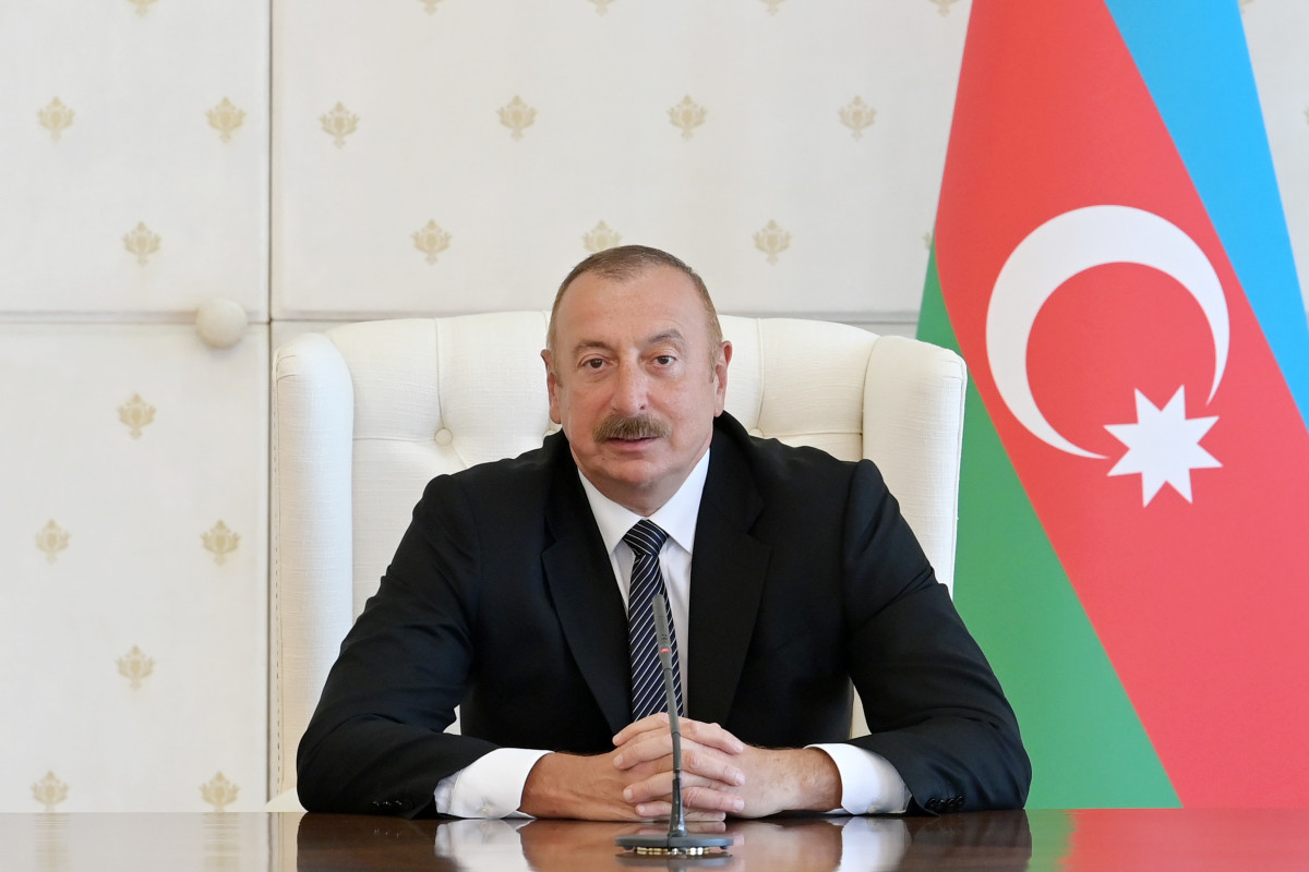 Президент Ильхам Алиев