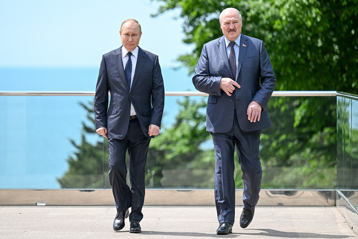 Владимир Путин, Александр Лукашенко