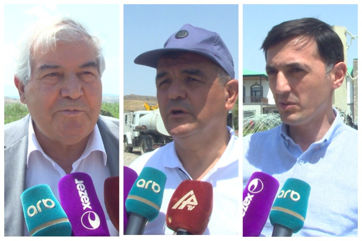 Сабир Рустамханлы, Фазиль Мустафа, Турал Аббаслы
