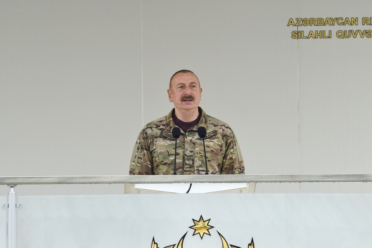Президент Ильхам Алиев