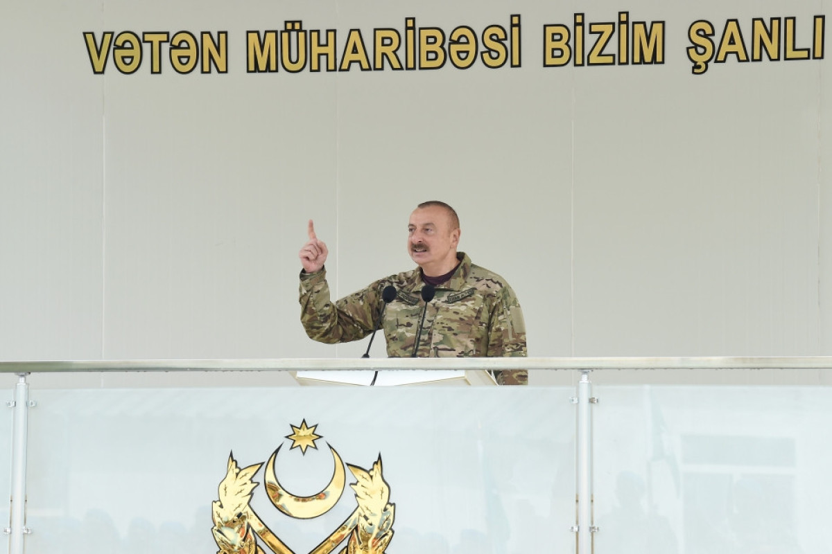 Президент Ильхам Алиев
