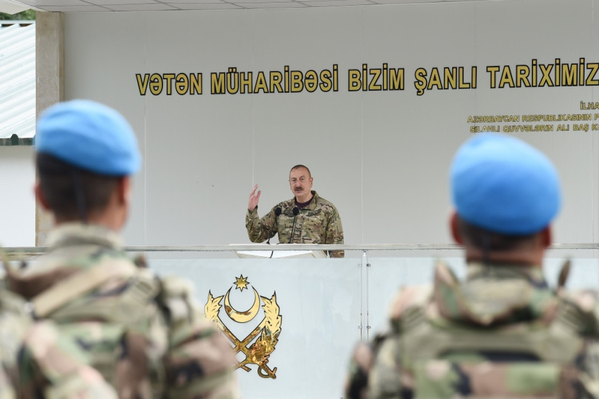 Президент Ильхам Алиев