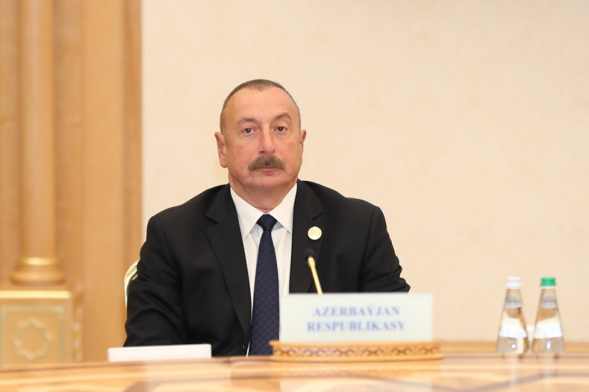 Президент Ильхам Алиев