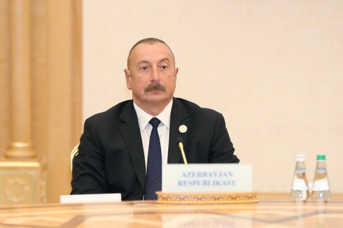 Президент Ильхам Алиев