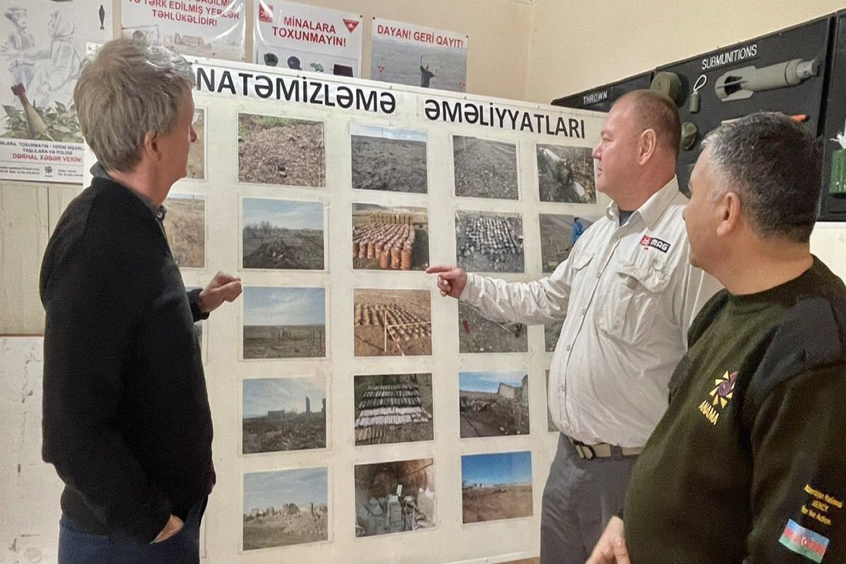 Британский посол посетил тренинговый центр ANAMA в Горадизе