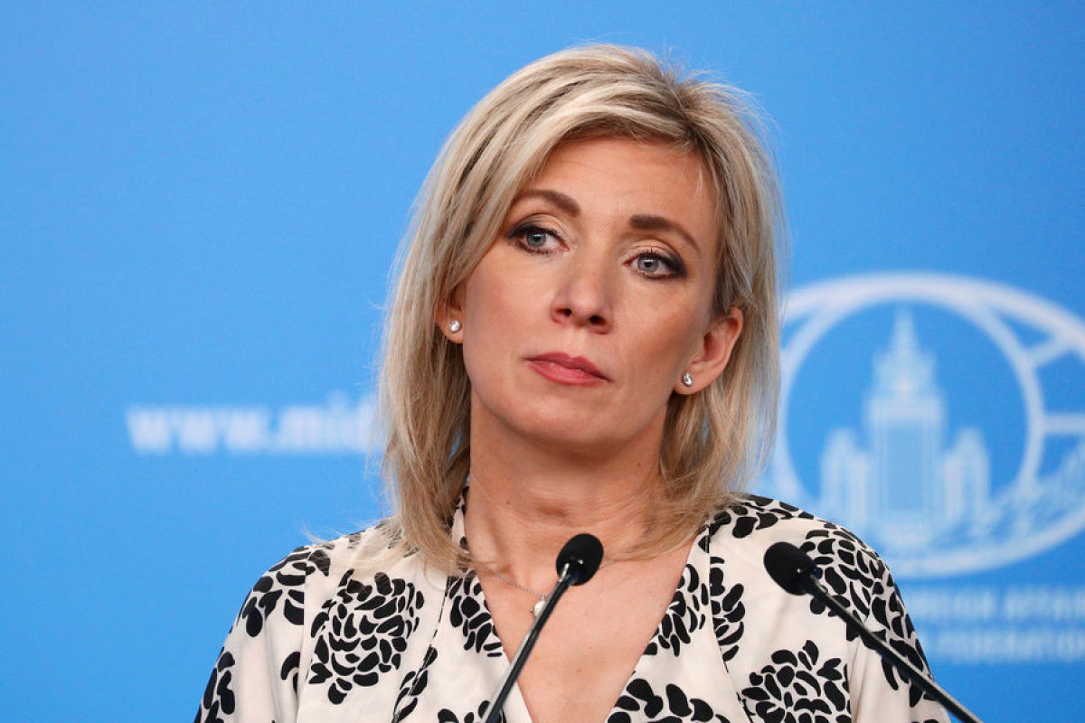 официальный представитель МИД РФ Мария Захарова
