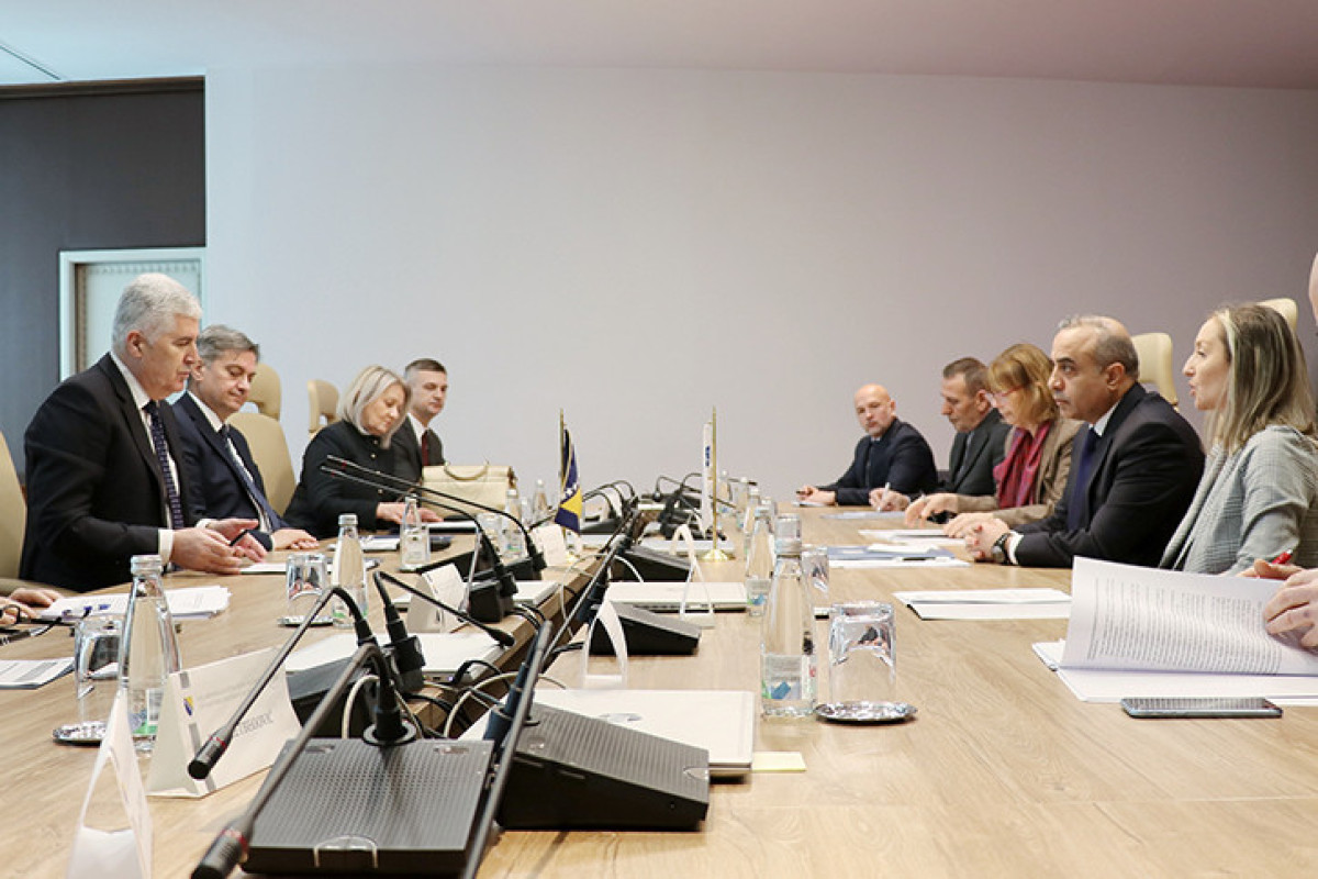 Встреча с членом Президиума  Боснии и Герцеговины Шефиком Джаферовичем