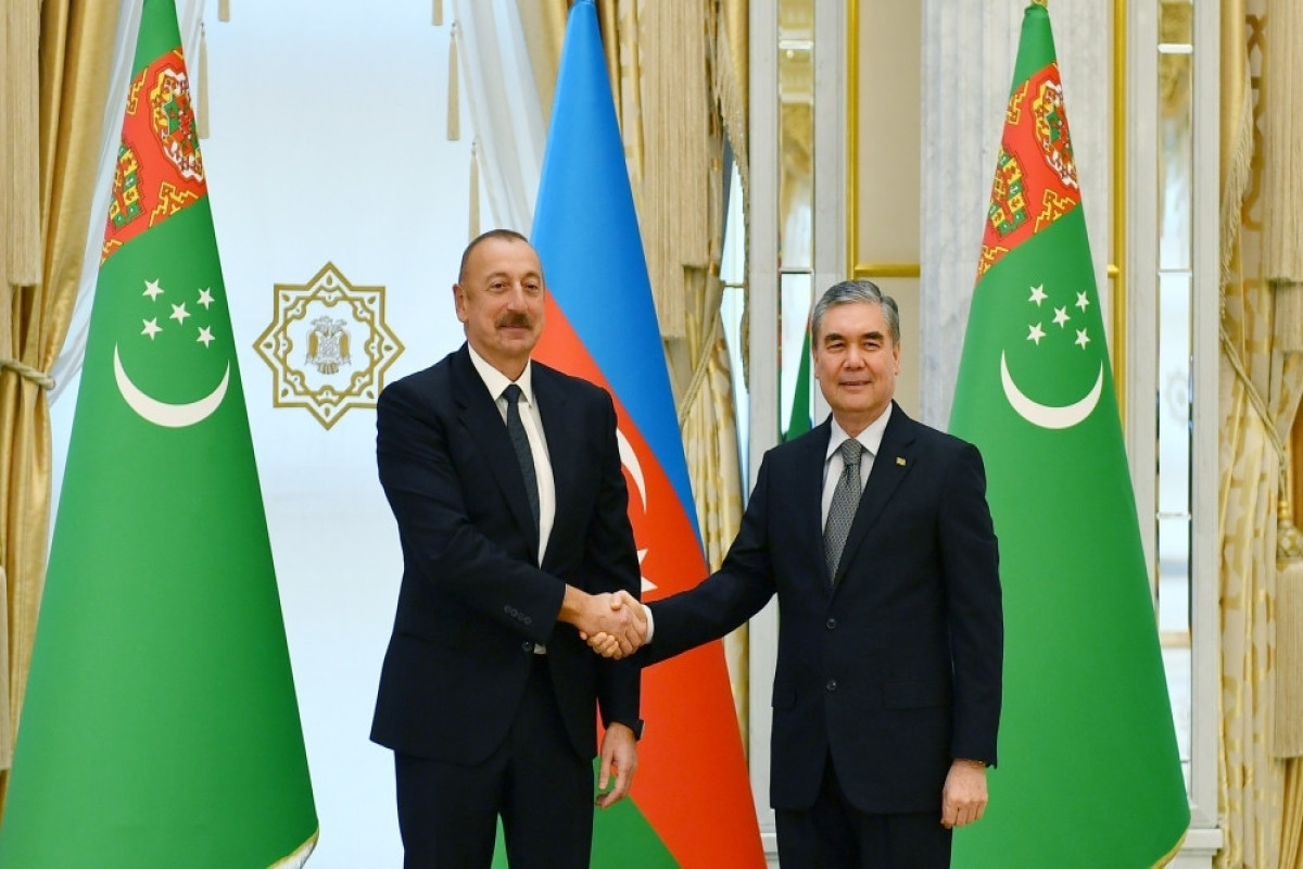 Президент Ильхам Алиев, Гурбангулы Бердымухамедов