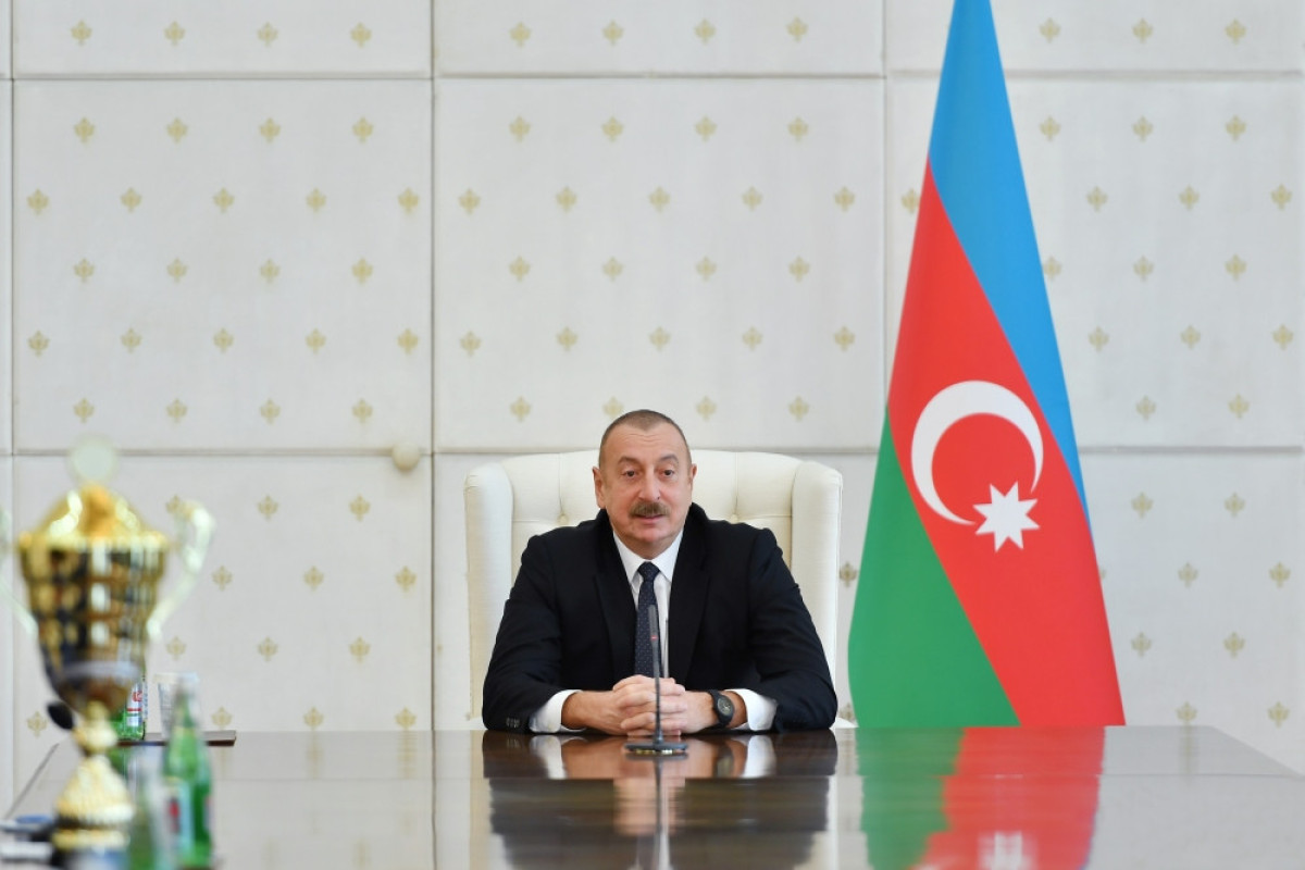 Президент Ильхам Алиев